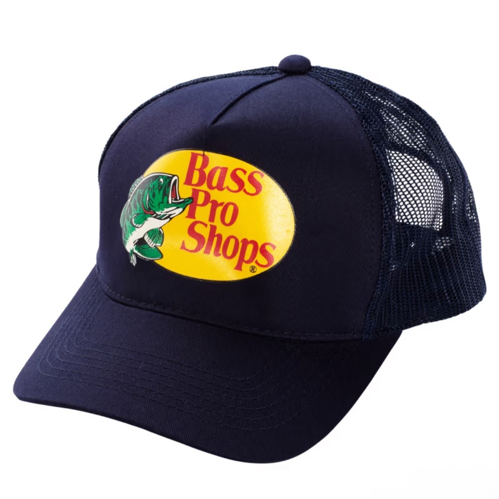 Bass Pro Shops Dark Blue Mesh Back Hat
